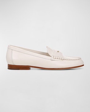 Lily Leather Penny Loafers