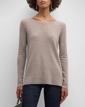 Cashmere Basic Crewneck Top