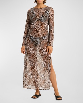 Congo Mesh Long Dress