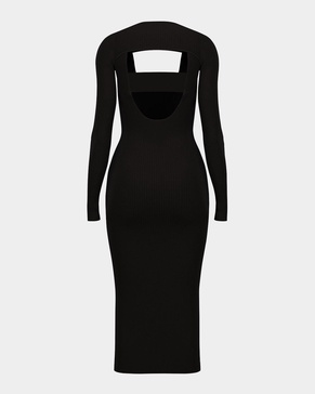 x Simkhai Cutout Knit Midi Dress