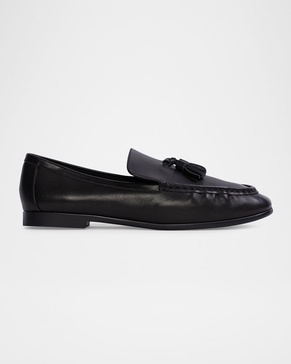 Suede Tassel Slip-On Loafers