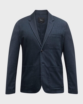 Men's Idris Melange Twill Blazer