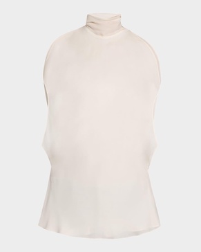 Ilana Layered Sleeveless Silk Top