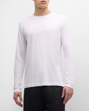 Men's Long-Sleeve Crewneck T-Shirt