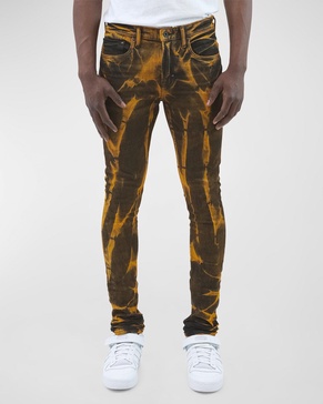 Men's Sunshine Two-Tone Skinny Jeans