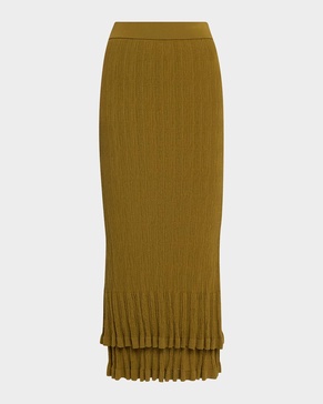 Lexi Ribbed Midi Skirt