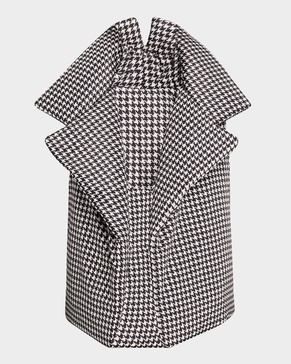 Houndstooth Sleeveless Sleeping Bag Vest