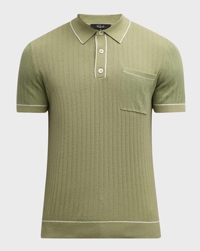 Men's Hardy Ribbed Polo Shirt