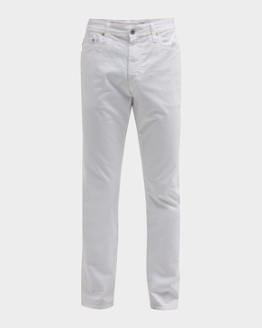 Everett Slim-Straight Twill Pants