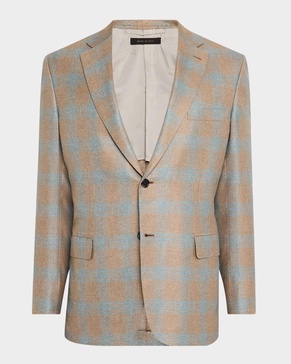 Men's Plaid Sport Coat