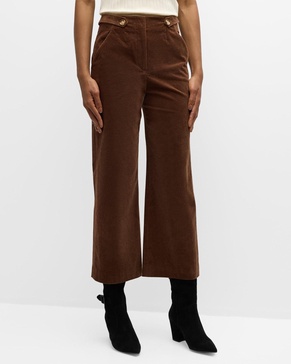 Brynleigh Corduroy Cropped Pants