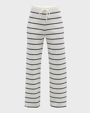 Striped Drawstring Pants 