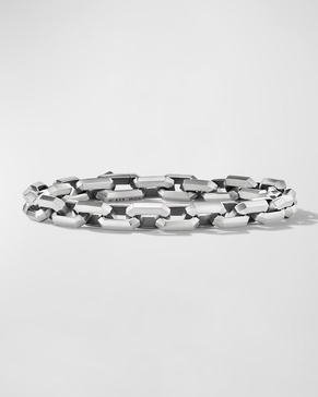 Men's Streamline Heirloom Chain Link Bracelet in Silver, 7.5mm, 5.5"L