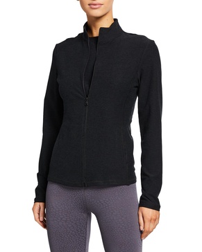 On the Go Mock-Neck Jacket