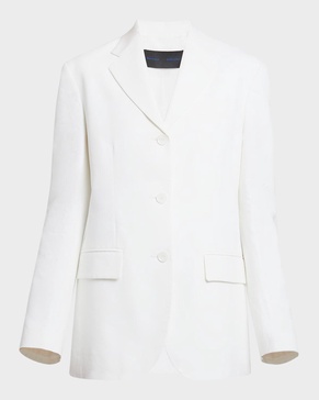 Sandis Cotton Viscose Suiting Blazer 