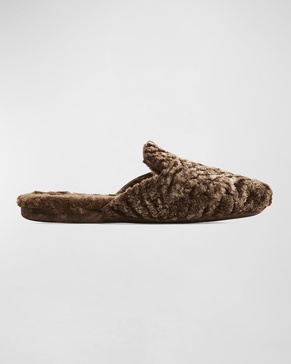 Men's Montague Shearling Mules