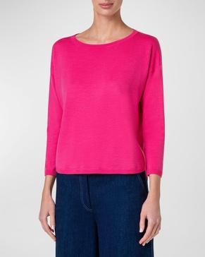 Merino Wool Signature Knit Sweater