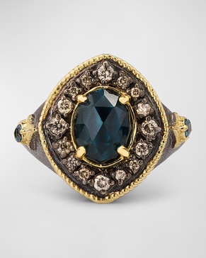 London Blue Topaz Statement Ring