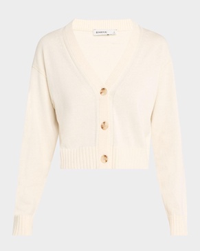 Cashmere Cropped Cardigan