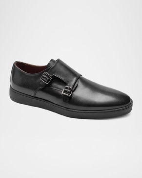 Men's Palestro Double-Monk Strap Dress Sneakers