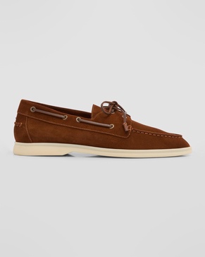 Men's Sea-Sail Walk Suede Boat Shoes