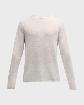 Men's Kevin Linen Crewneck Sweater