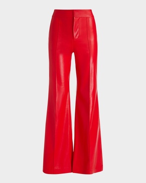 Dylan High-Rise Vegan Leather Pants