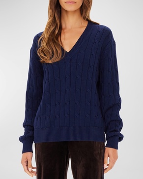 Seymour Cable-Knit Sweater