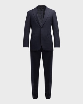 Men's Tonal Plaid Suit