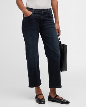 Lil' Mid-Rise Zip Rambler Jeans