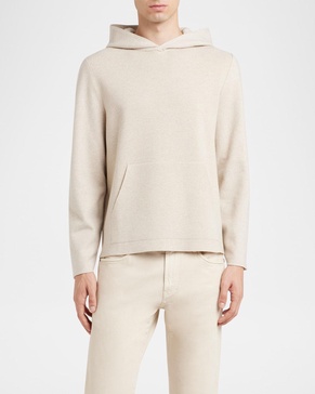 Men's Breia Wool and Cashmere Jersey Sweatshirt