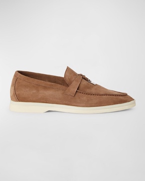 Summer Charms Walk Suede Loafers