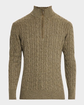 Cashmere Cable-Knit Sweater