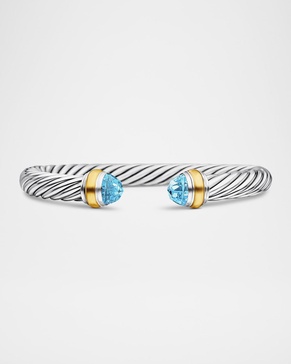 7mm Cable Bracelet in Silver