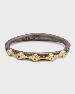 Old World Multi-Crivelli Stacking Ring