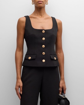 Georgia Scoop-Neck Vest