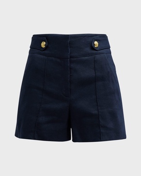 Runo Linen Tailored Shorts