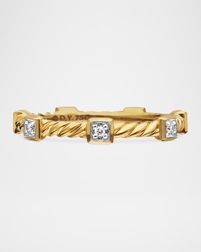 2mm Cable Collectibles Stack Ring in 18K Gold