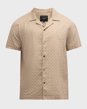 Men's Atlas Patterned Camp Shirt