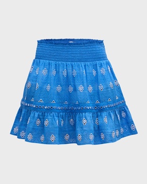 Annetta Embroidered Mini Skirt