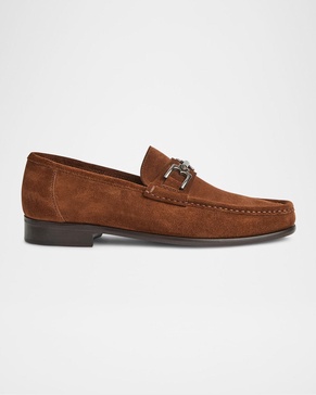 Men's Trieste Suede Bit Loafers