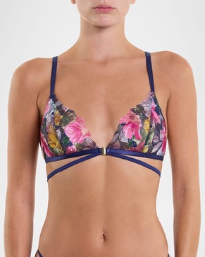 &Oh Wildly Blooming Embroidered Bralette