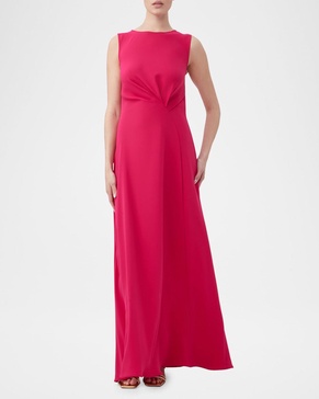 Mythical Sleeveless Gathered Maxi Dress