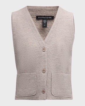 Lightweight Boiled Wool Vest