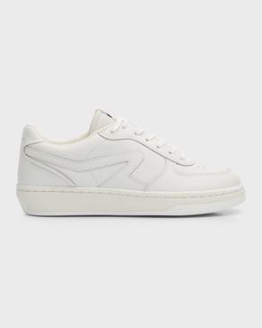 Retro Leather Court Sneakers