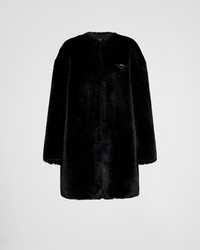 Aspen faux-fur coat