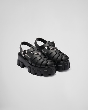 55mm caged platform sandals