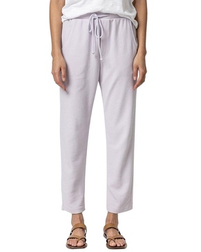 Lilla P Straight Leg Waffle Pant