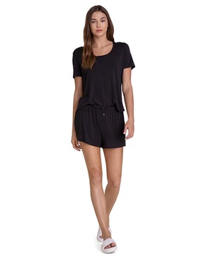 Barefoot Dreams Luxe Milk Jersey Scoop Neck Short Set