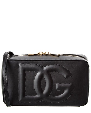 Dolce & Gabbana Logo-Embossed Small Camera Bag